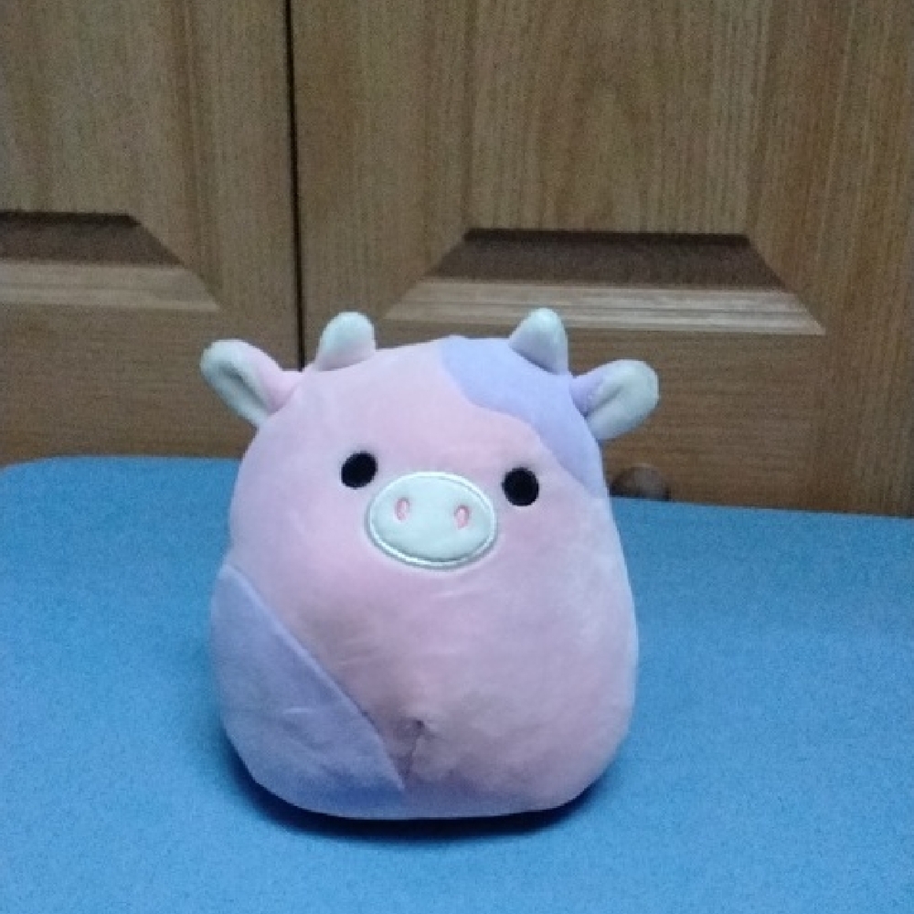 Squishmallows Pastel Pink & Lavender Cow
